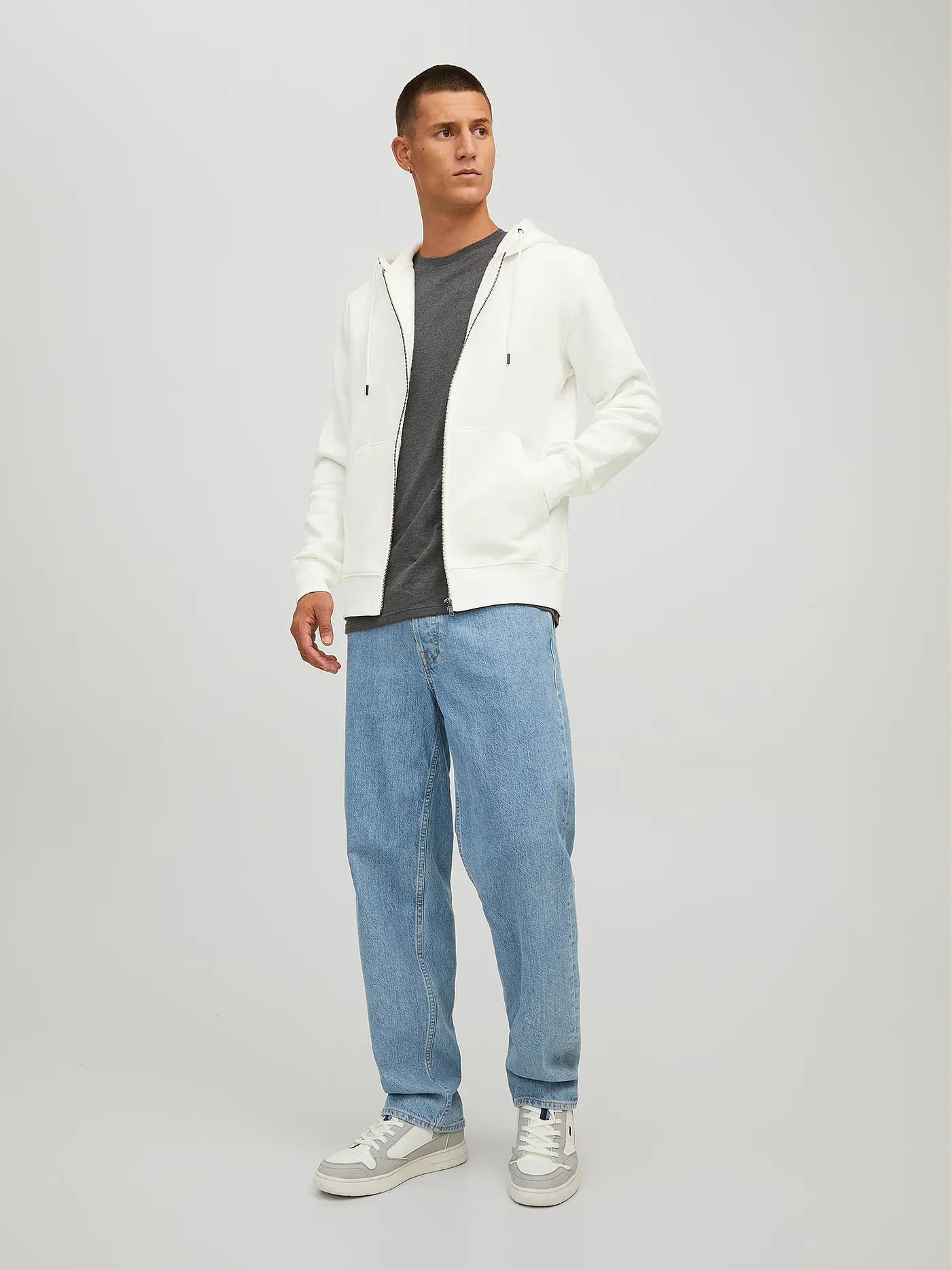 JACK & JONES | Kapuzensweatjacke JJESTAR | 